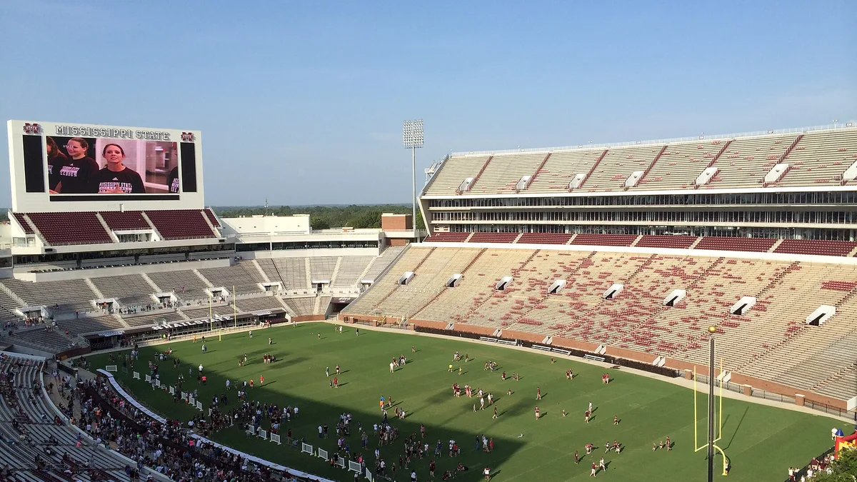Davis Wade Stadium at Scott Field in United States