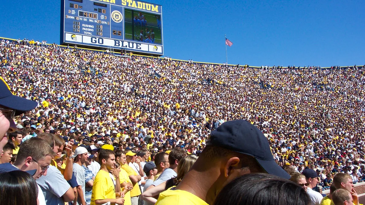 Michigan Stadium in United States