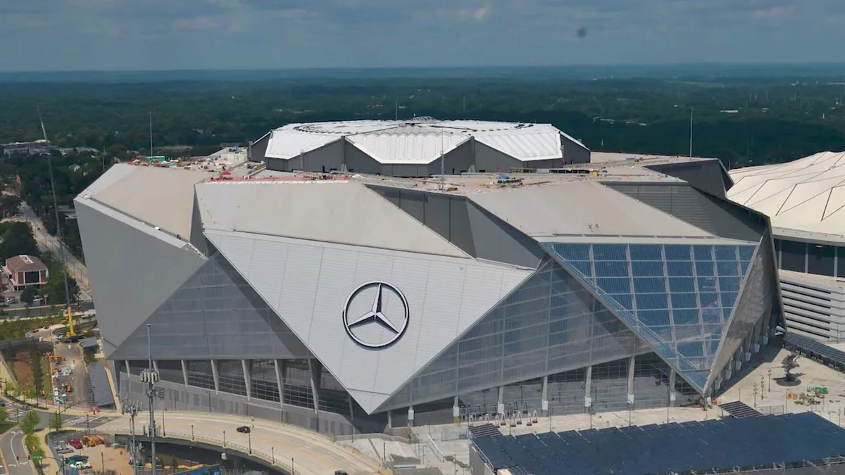 Mercedes-Benz Stadium in United States