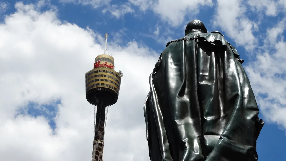 Prince Albert Statue in Australia