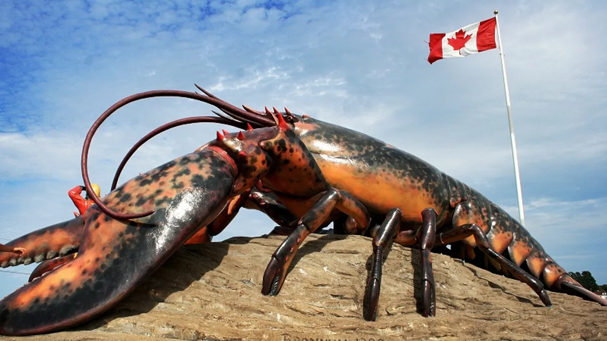 World's Largest Lobster in Canada