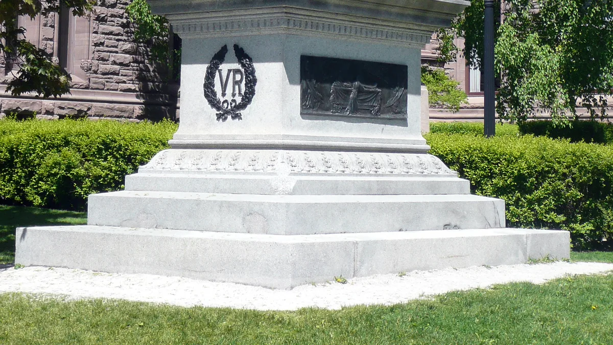 Queen Victoria Statue in Canada