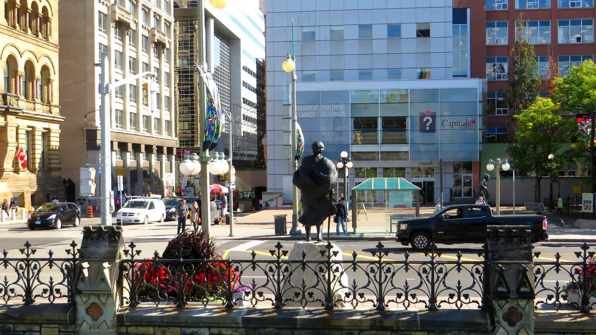 Sir Galahad Statue in Canada
