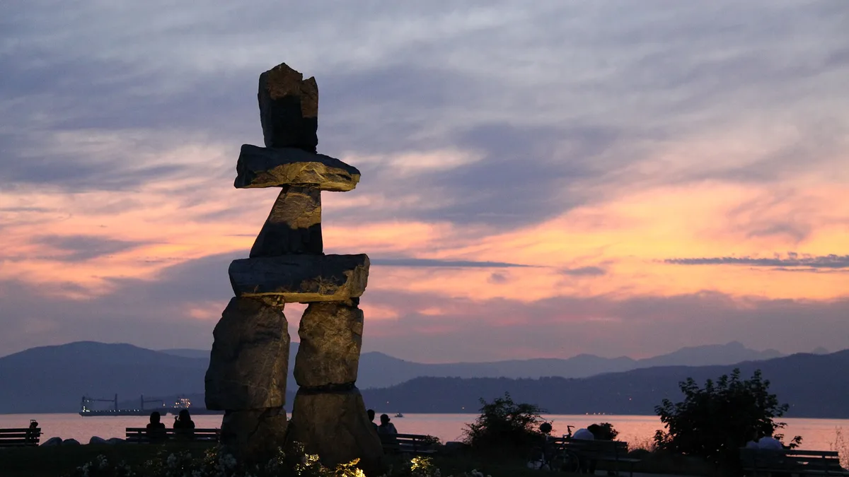 Inukshuk in Canada
