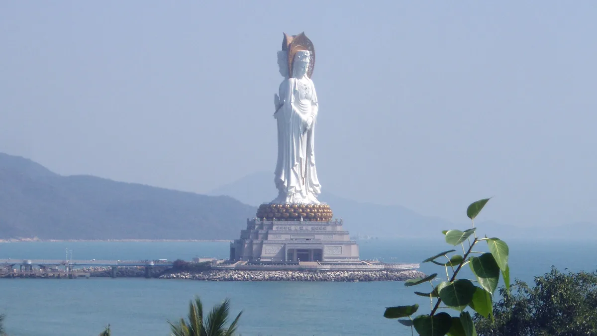 Guanyin of Nanshan in China