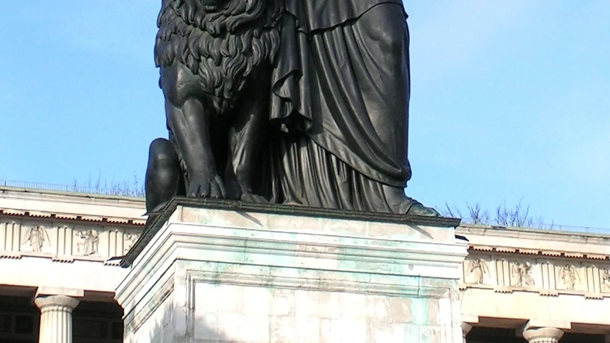Bavaria Statue in Germany