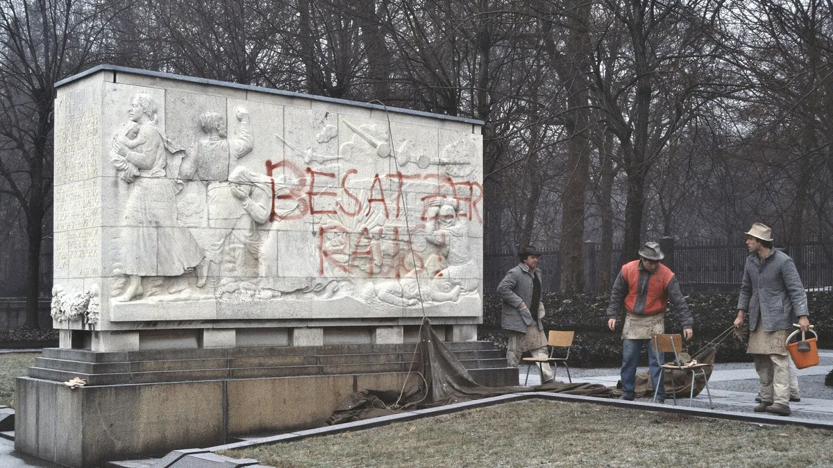 Soviet War Memorial in Treptower Park in Germany