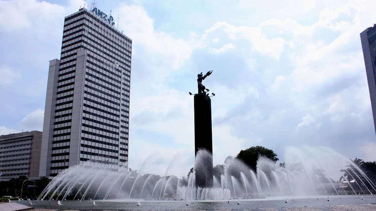 Welcome Monument in Indonesia
