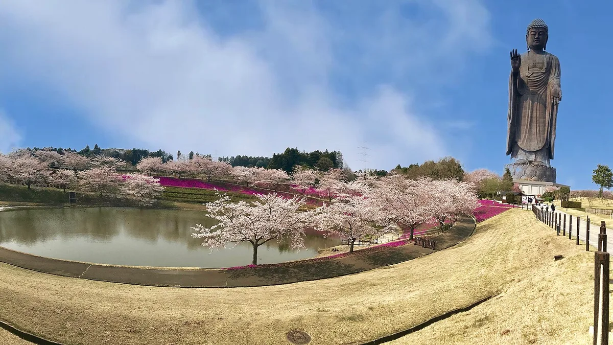 Ushiku Daibutsu in Japan