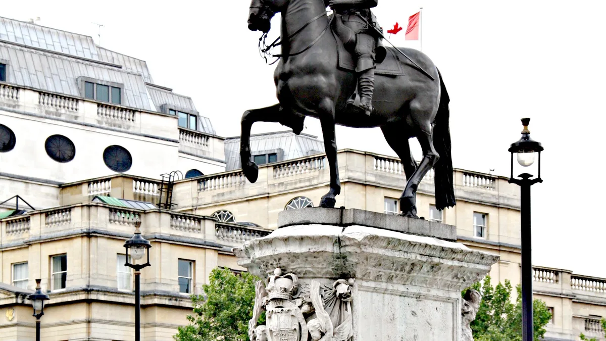 Equestrian Statue of Charles I in United Kingdom