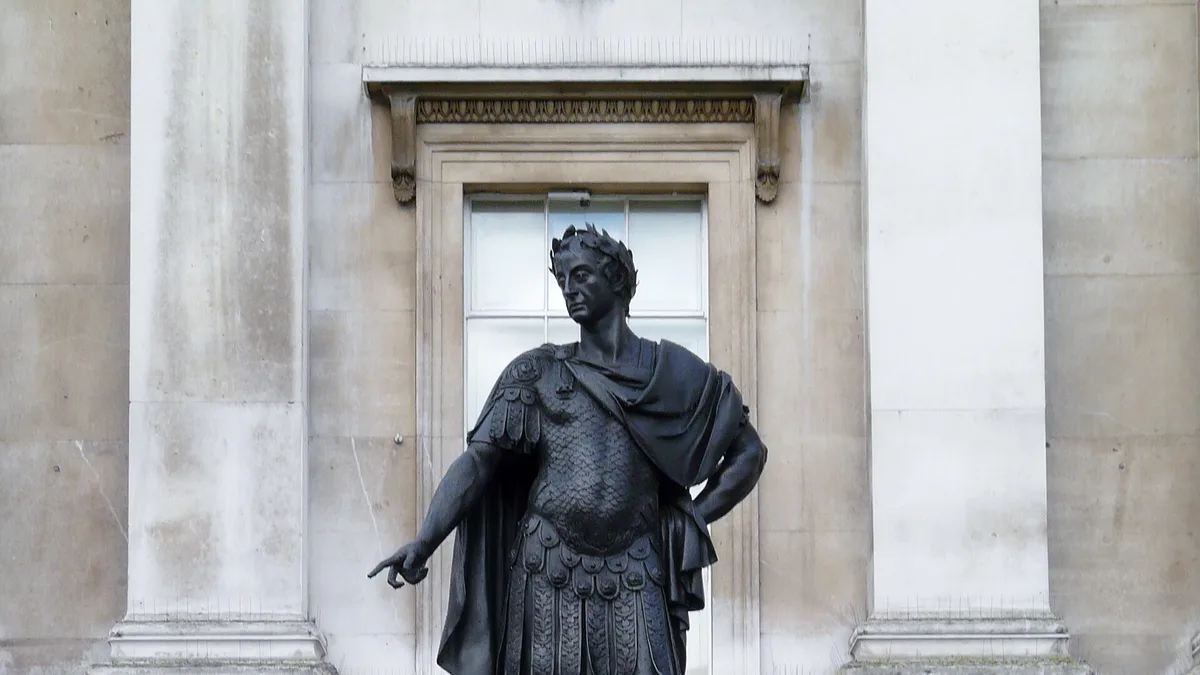 Statue of James II in United Kingdom