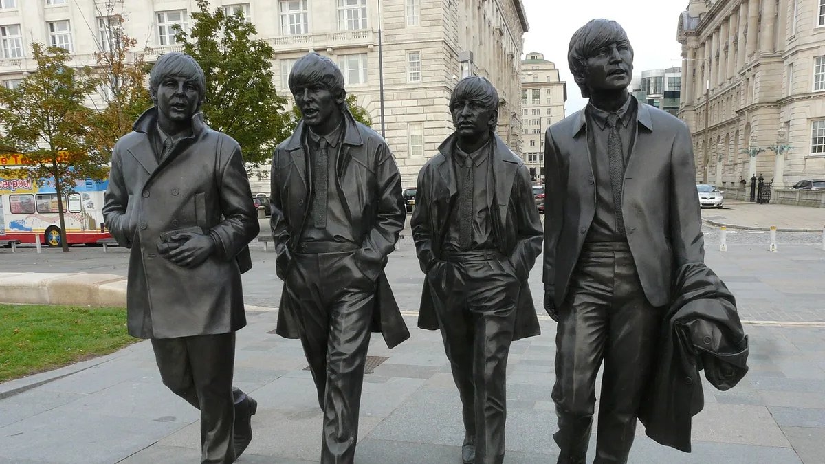 The Beatles Statue in United Kingdom