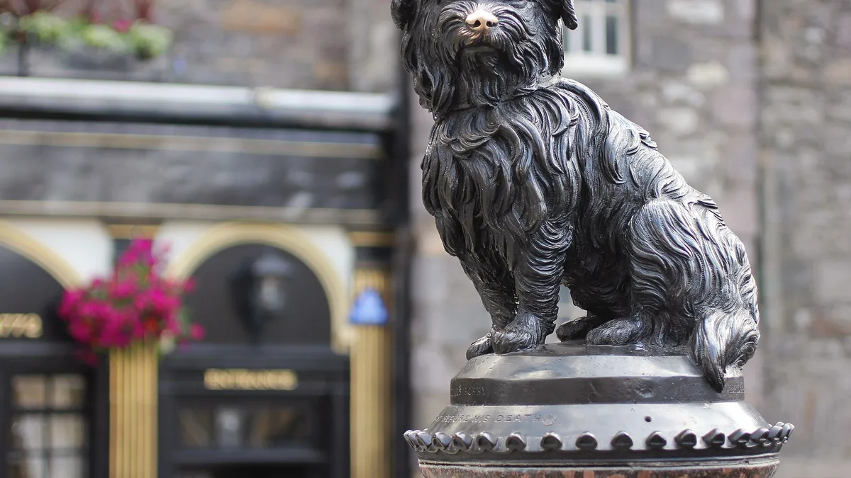 Greyfriars Bobby Statue in United Kingdom