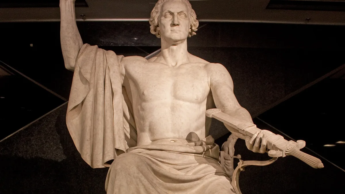 George Washington by Horatio Greenough in United States