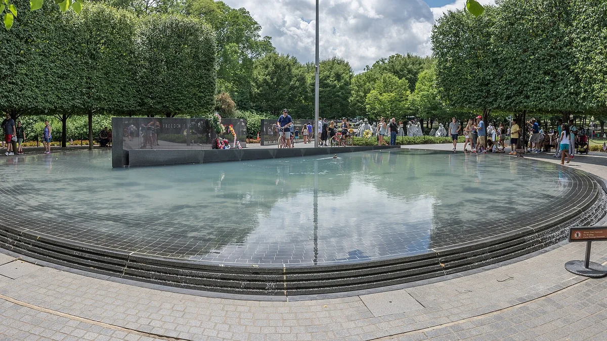 Korean War Veterans Memorial in United States