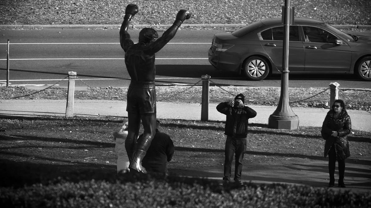 Rocky Statue in United States