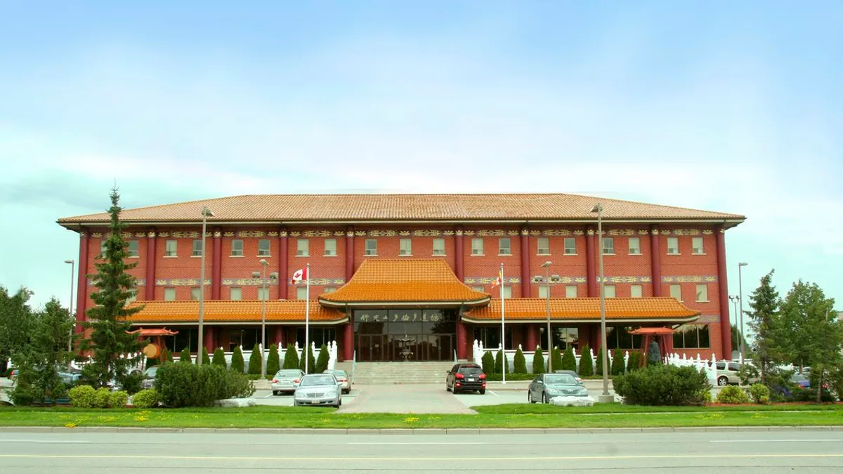 Fo Guang Shan Temple of Toronto in Canada