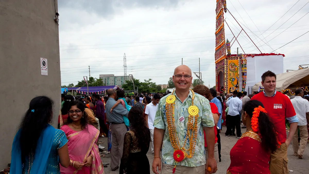 Sri Varasiththi Vinaayagar Hindu Temple of Toronto in Canada