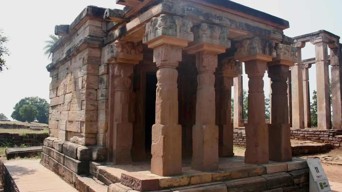 Sanchi Temple No. 17 in India