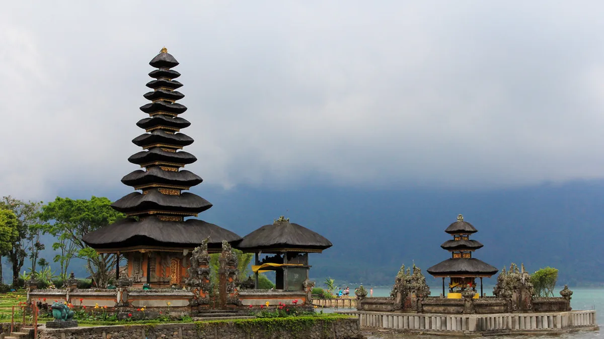 Ulun Danu Beratan Temple in Indonesia