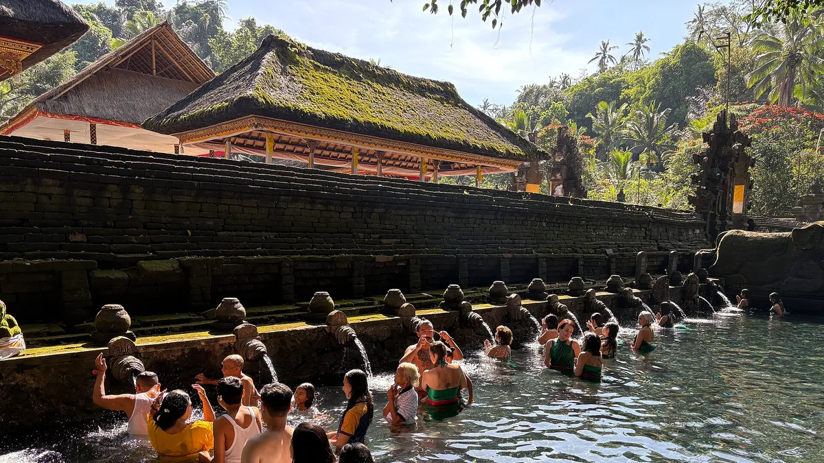 Tirta Empul Temple in Indonesia