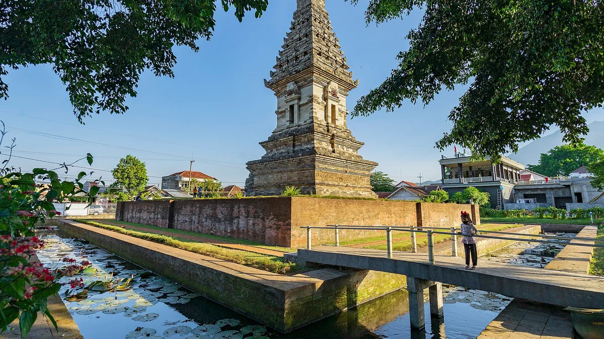 Jawi Temple in Indonesia