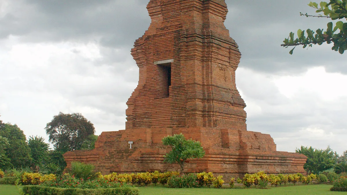 Brahu Temple in Indonesia