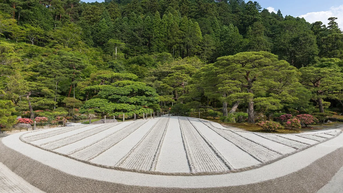 Ginkaku-ji in Japan