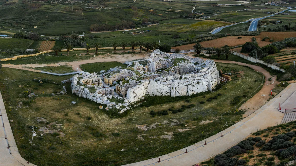 Ġgantija Temples in Malta