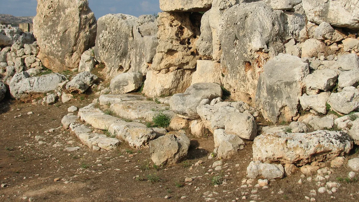 Ta' Ħaġrat Temples in Malta
