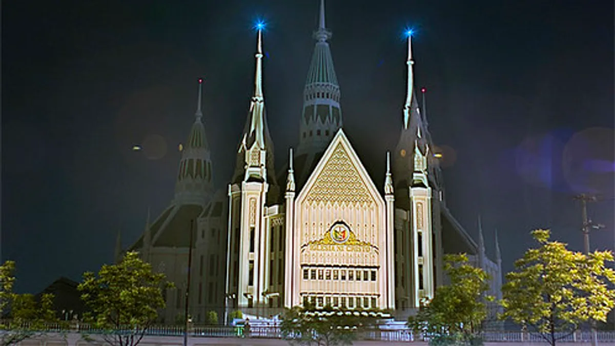 Iglesia Ni Cristo Central Temple in Philippines