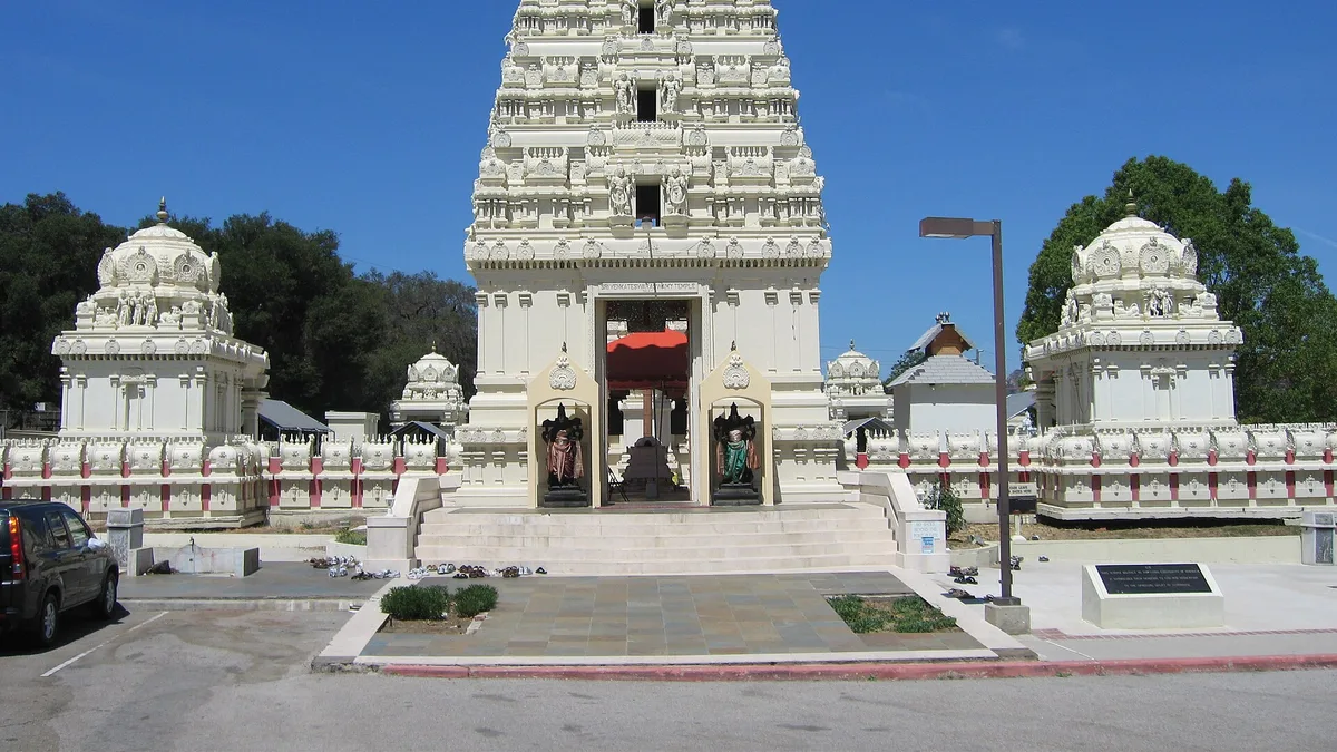 Malibu Hindu Temple in United States