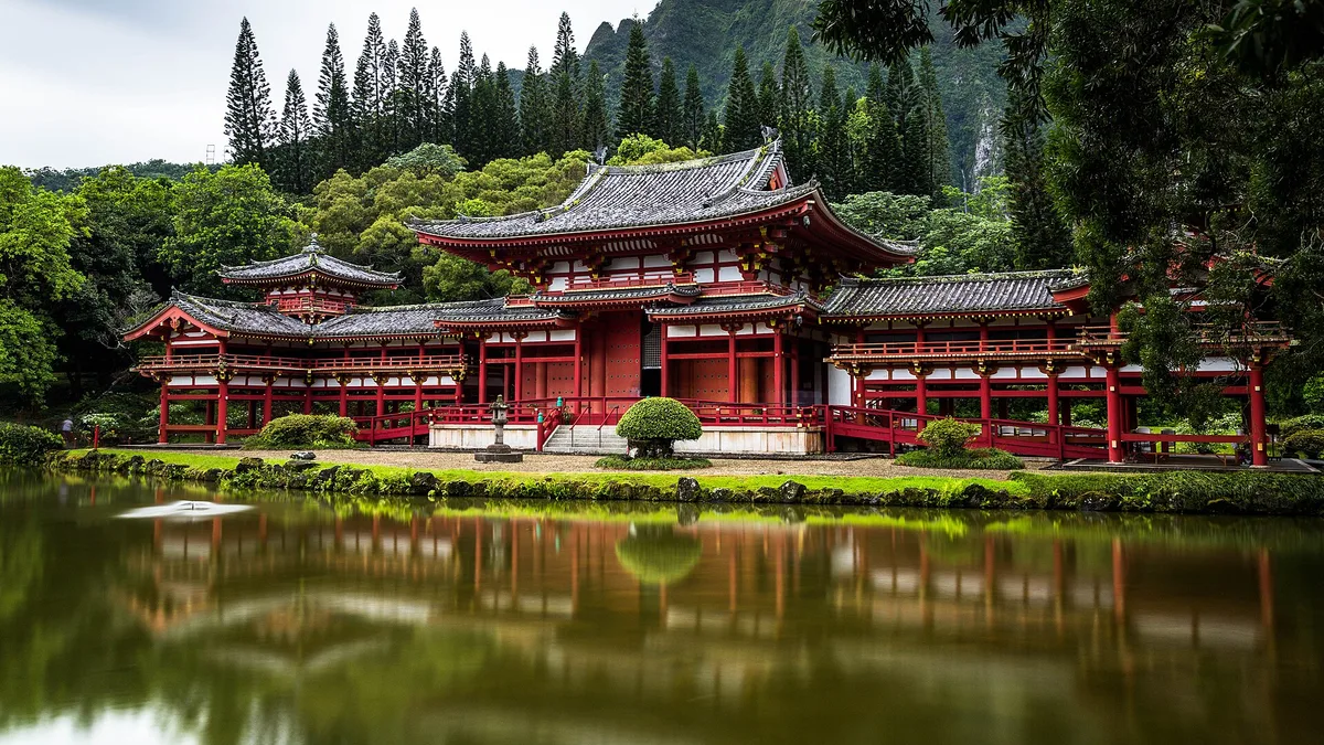 Byodo-In Temple in United States