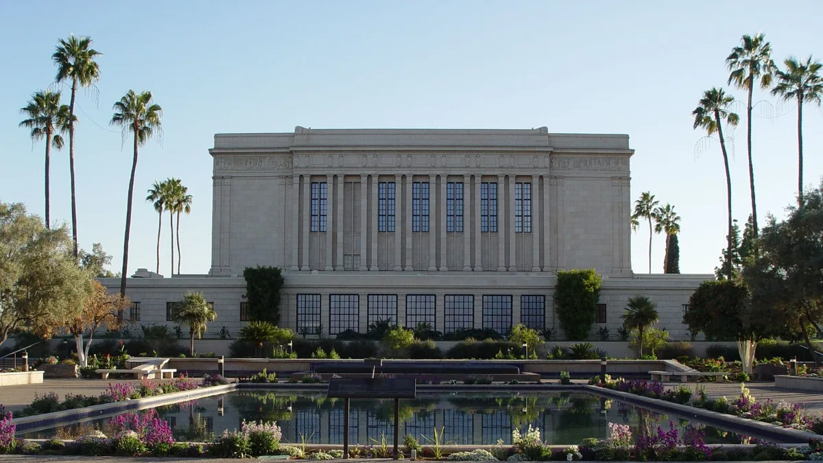 Mesa Arizona Temple in United States