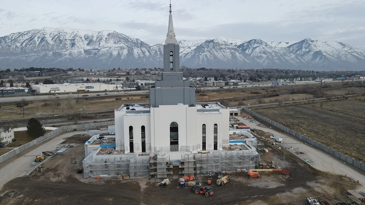 Orem Utah Temple in United States