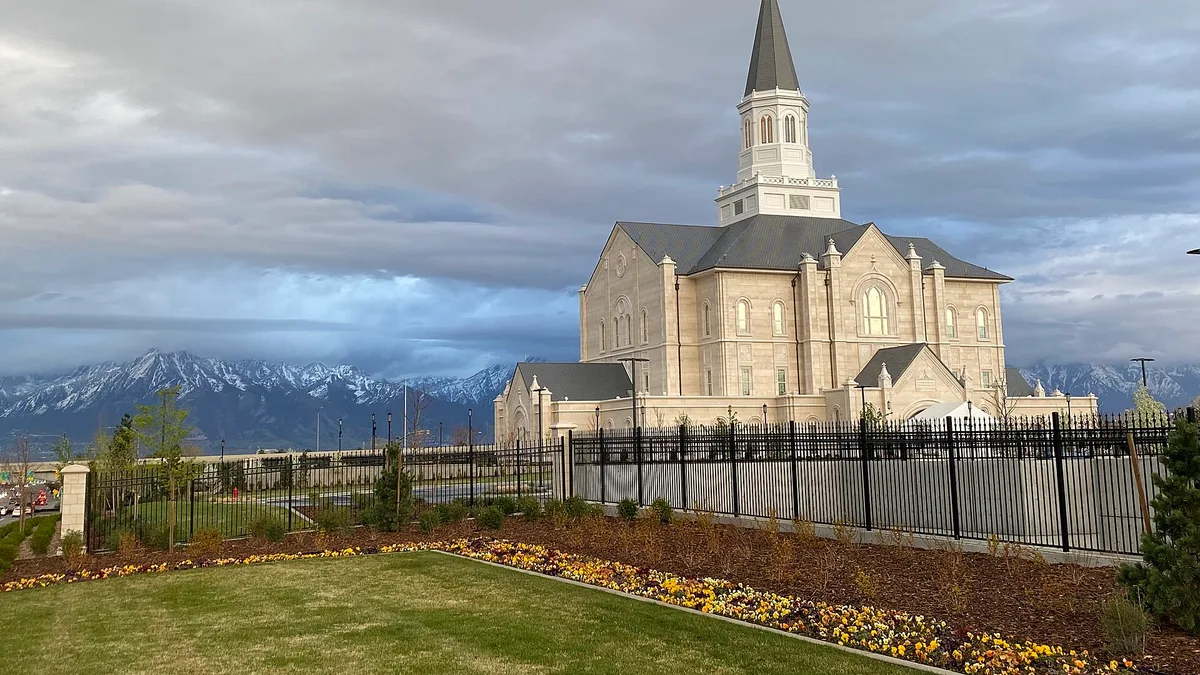 Taylorsville Utah Temple in United States