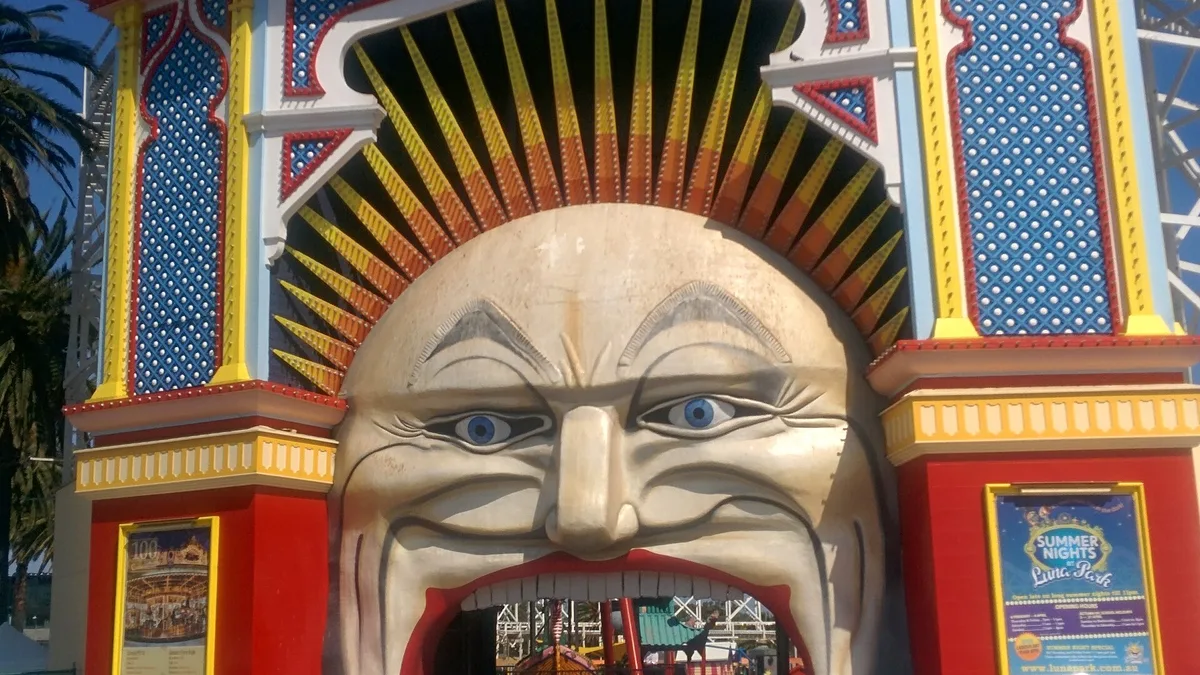 Luna Park Melbourne in Australia