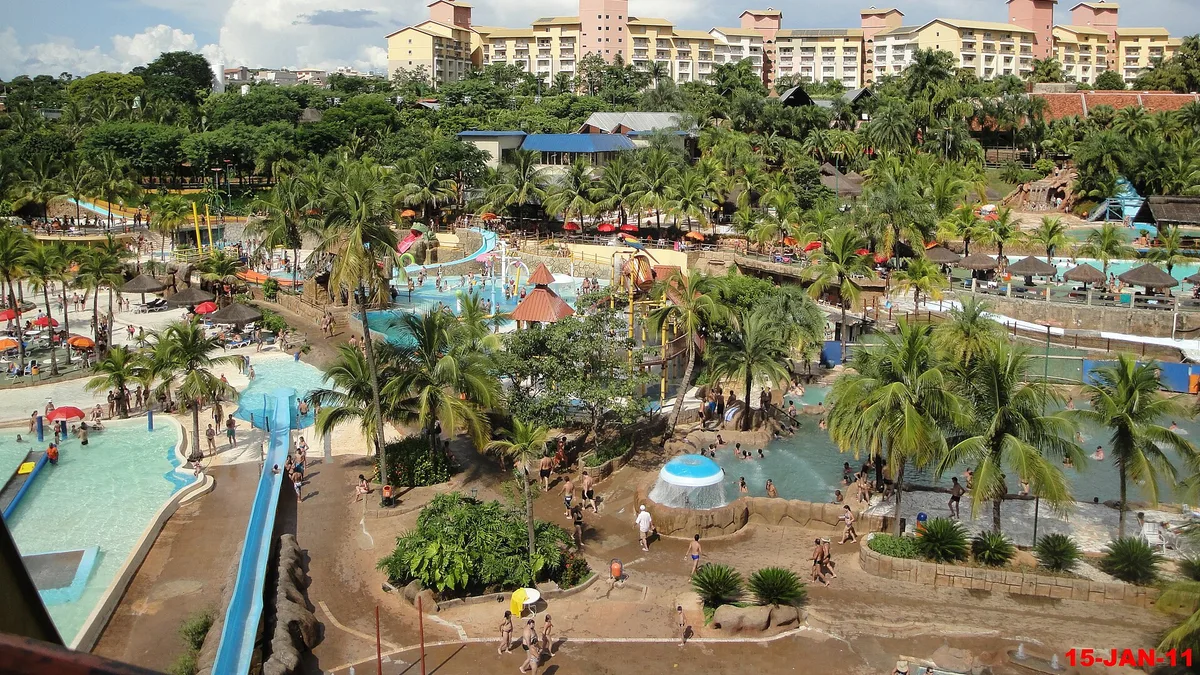 Thermas dos Laranjais in Brazil