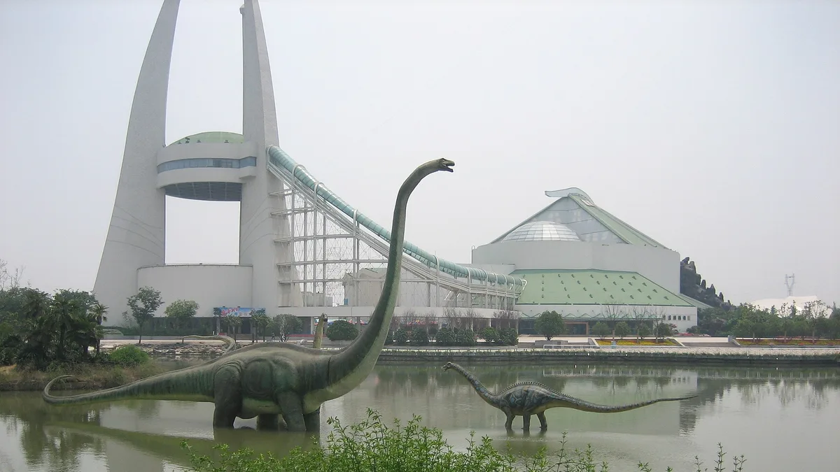 China Dinosaur Park in China