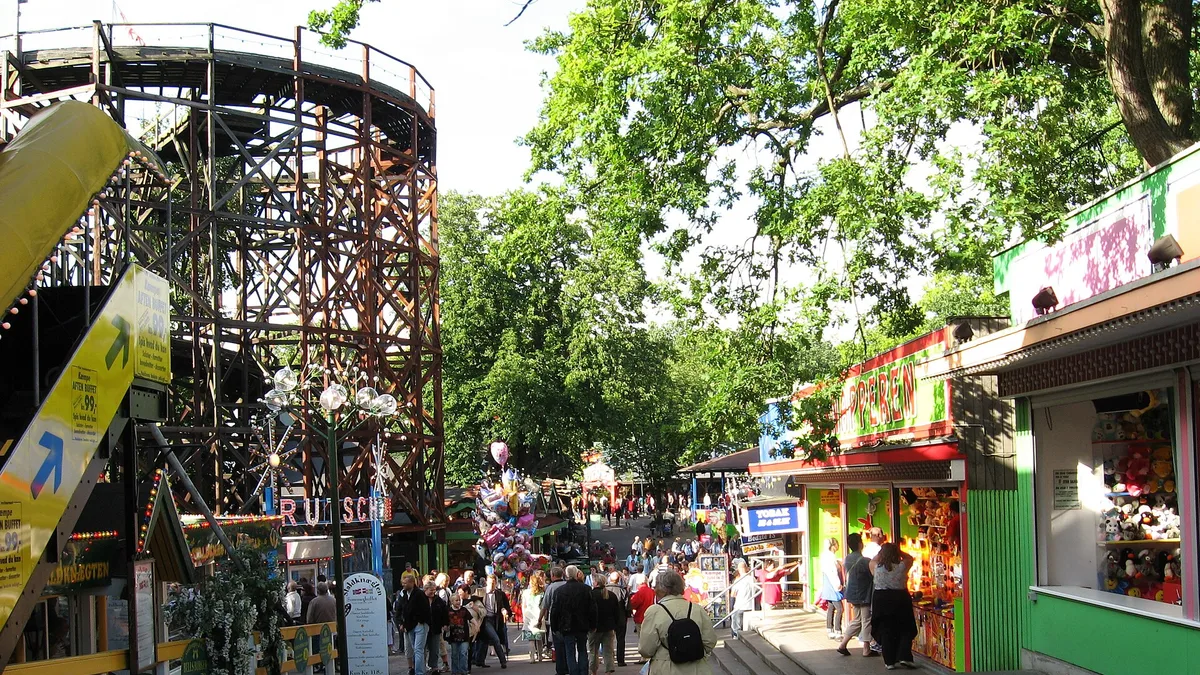 Dyrehavsbakken in Denmark