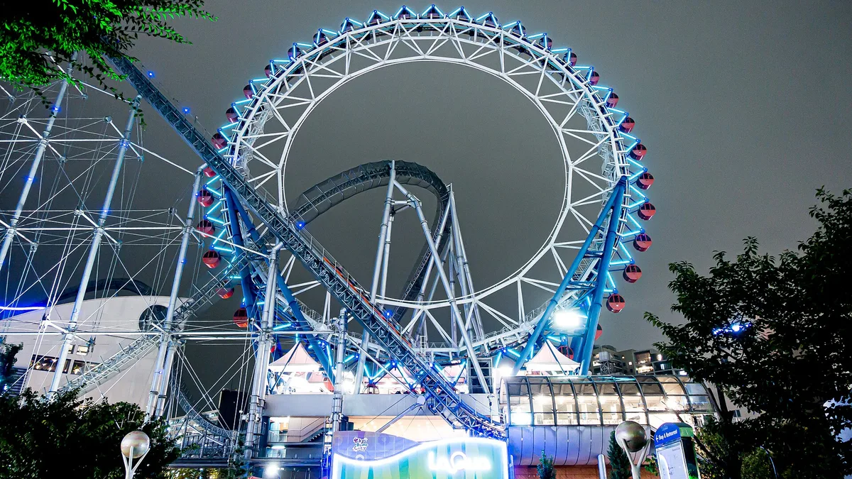 Tokyo Dome City Attractions in Japan