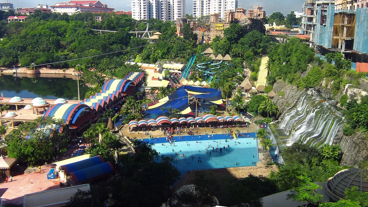 Sunway Lagoon in Malaysia