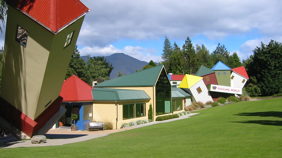 Puzzling World in New Zealand