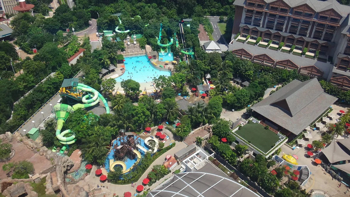 Adventure Cove Waterpark in Singapore