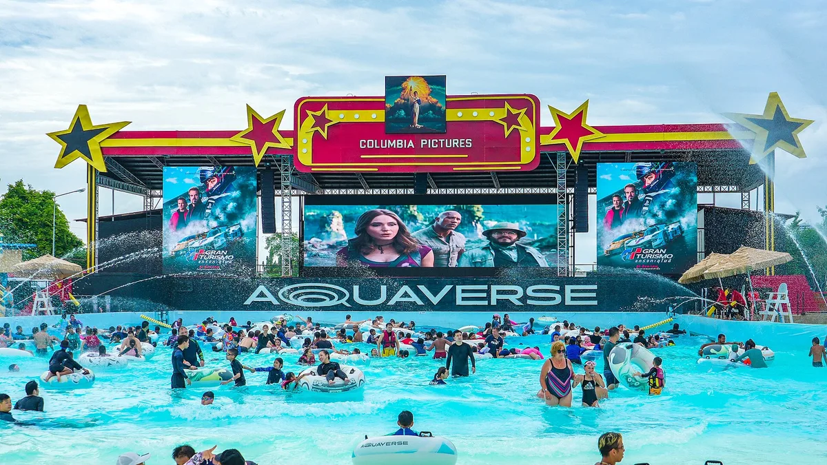 Columbia Pictures Aquaverse in Thailand