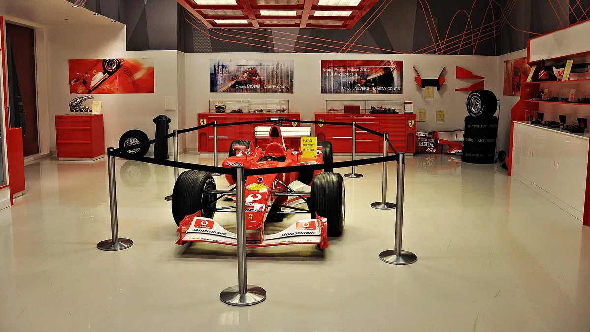 Ferrari World Abu Dhabi in United Arab Emirates