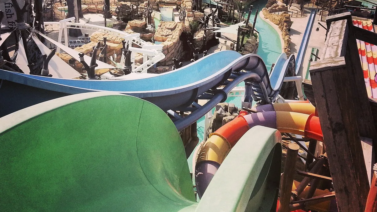 Yas Waterworld Abu Dhabi in United Arab Emirates