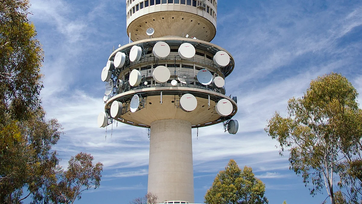 Telstra Tower in Australia