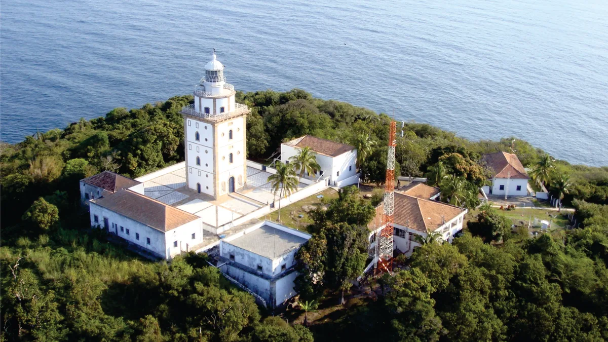Farol da Ilha Rasa in Brazil