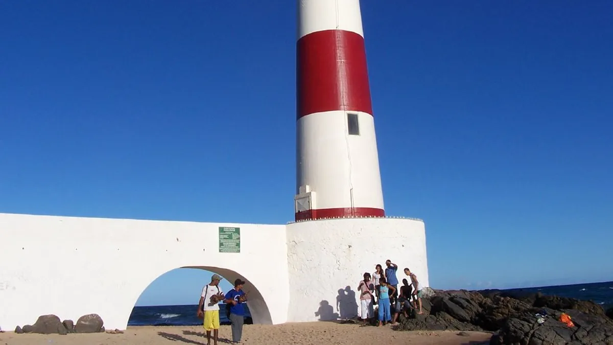 Farol de Itapuã in Brazil